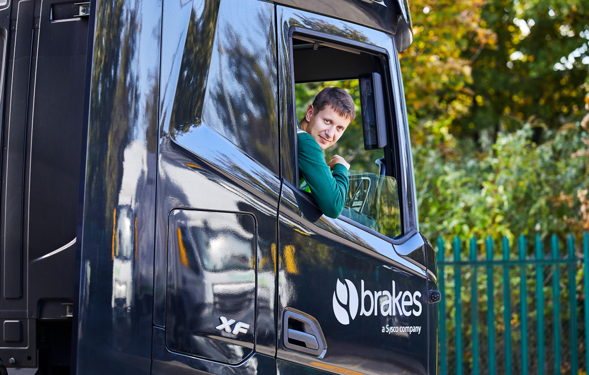 Brakes lorry driver